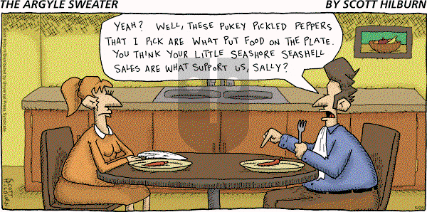 The Argyle Sweater on Sunday May 25, 2008 Comic Strip