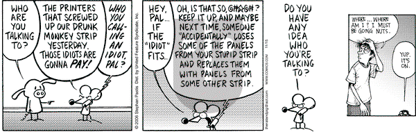 Pearls Before Swine on Wednesday November 15, 2006 Comic Strip