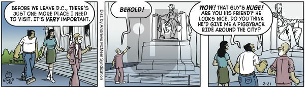 Alley Oop on Thursday February 21, 2019 Comic Strip
