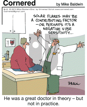 Cornered on Wednesday September 11, 2013 Comic Strip