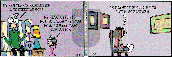 Grand Avenue on Saturday December 30, 2017 Comic Strip