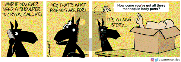 Dark Side of the Horse on Wednesday April 19, 2017 Comic Strip