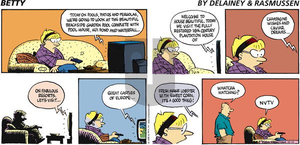 Betty on Sunday October 11, 1998 Comic Strip