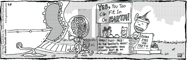 Lio - Monday April 18, 2022 Comic Strip