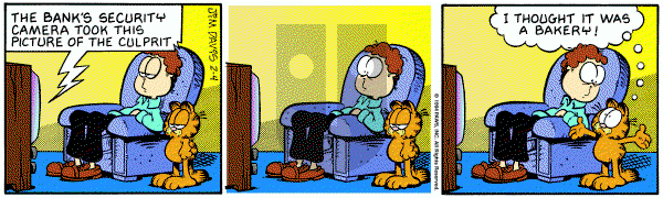 Garfield on Friday February 4, 1994 Comic Strip