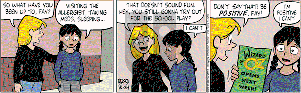 Luann on Tuesday October 24, 2017 Comic Strip