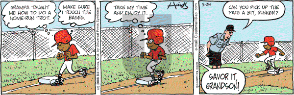 Cleats - Saturday May 24, 2008 Comic Strip