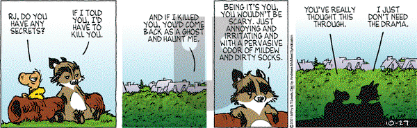 Over the Hedge - Wednesday October 27, 2021 Comic Strip