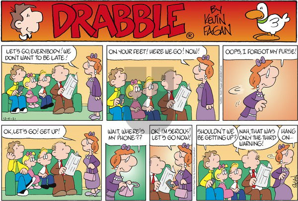 Drabble - Sunday December 5, 2021 Comic Strip