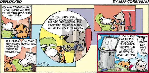 DeFlocked on Sunday April 9, 2017 Comic Strip
