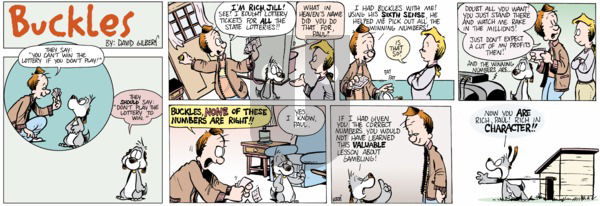 Buckles on Sunday May 4, 2025 Comic Strip