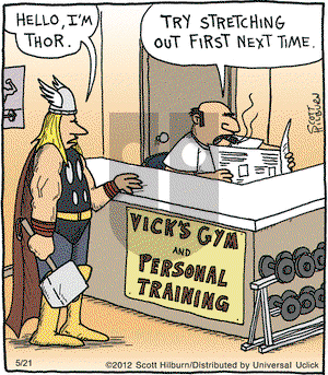 The Argyle Sweater - Monday May 21, 2012 Comic Strip