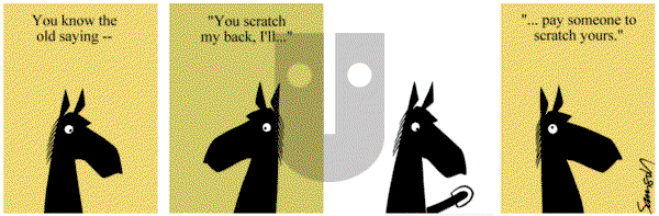 Dark Side of the Horse on Monday November 6, 2017 Comic Strip
