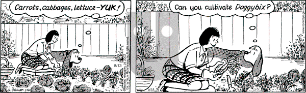 Fred Basset on Tuesday August 13, 2002 Comic Strip