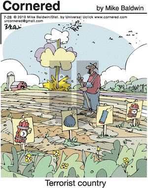 Cornered on Wednesday July 28, 2010 Comic Strip