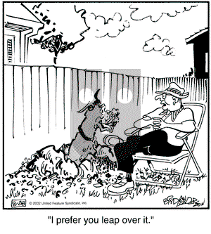 Marmaduke on Wednesday August 28, 2002 Comic Strip