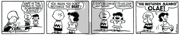 Peanuts on Wednesday October 6, 1954 Comic Strip