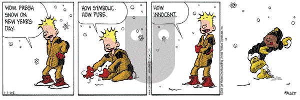 Frazz on Saturday January 1, 2005 Comic Strip