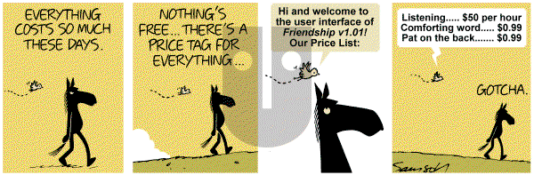 Dark Side of the Horse on Tuesday April 3, 2012 Comic Strip