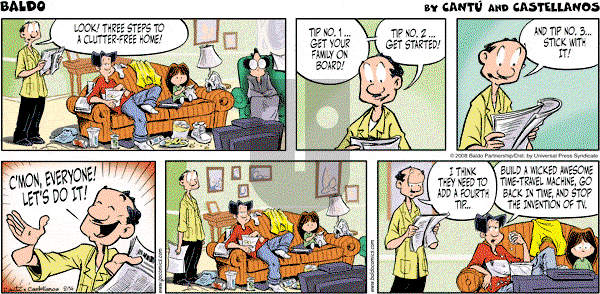 Baldo - Sunday September 14, 2008 Comic Strip