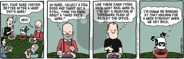 Pooch Cafe on Tuesday July 24, 2012 Comic Strip
