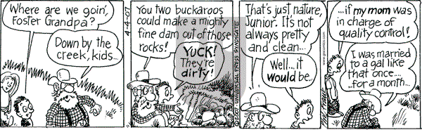 The Elderberries on Wednesday April 4, 2007 Comic Strip