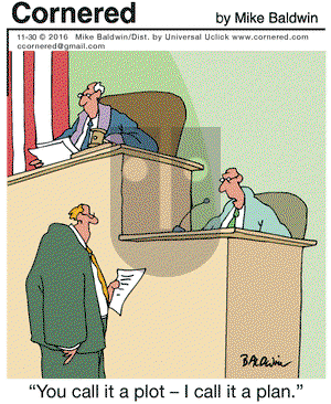 Cornered on Wednesday November 30, 2016 Comic Strip