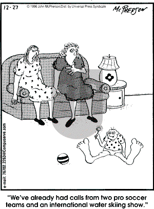 Close to Home - Friday December 27, 1996 Comic Strip