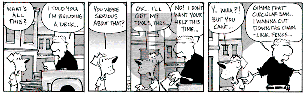 Barkeater Lake on Saturday September 8, 2007 Comic Strip