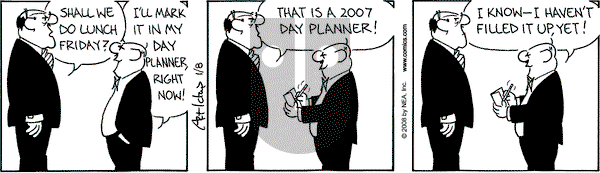 The Born Loser on Tuesday January 8, 2008 Comic Strip