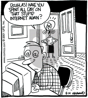 Reality Check on Tuesday August 14, 2001 Comic Strip