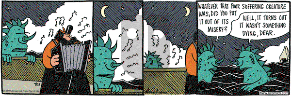 Overboard on Thursday July 21, 2005 Comic Strip