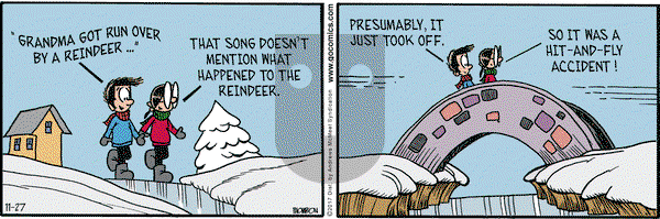 Grand Avenue on Monday November 27, 2017 Comic Strip