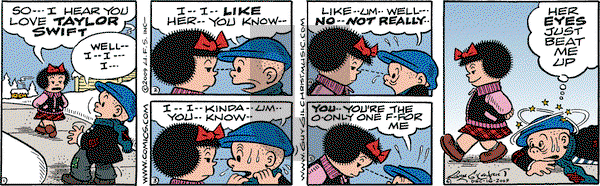 Nancy on Wednesday December 16, 2009 Comic Strip