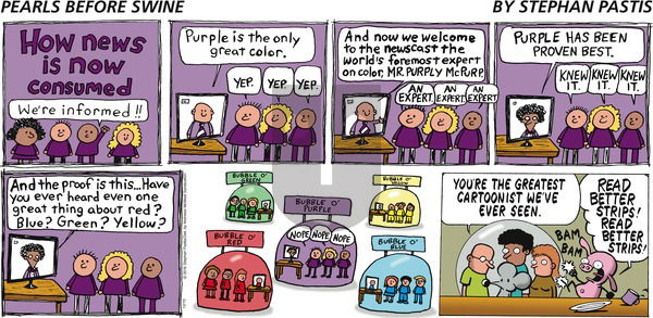 Pearls Before Swine on Sunday December 15, 2019 Comic Strip
