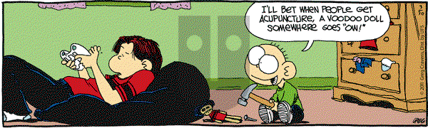 The Buckets on Wednesday March 30, 2011 Comic Strip