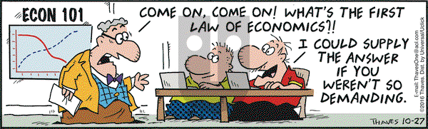 Frank and Ernest on Thursday October 27, 2016 Comic Strip