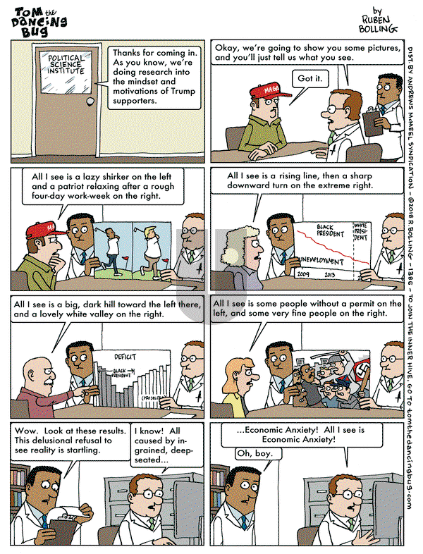 Tom the Dancing Bug on Friday May 4, 2018 Comic Strip