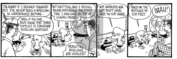 Monty on Saturday July 15, 2006 Comic Strip