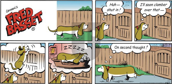 Fred Basset on Sunday November 24, 2019 Comic Strip