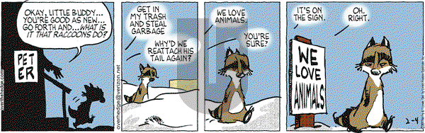 Over the Hedge on Friday February 4, 2011 Comic Strip
