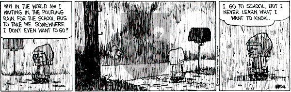 Calvin and Hobbes - Friday October 21, 1988 Comic Strip