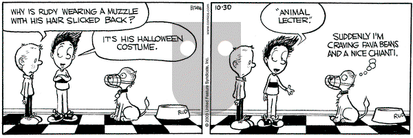 Grand Avenue on Thursday October 30, 2003 Comic Strip