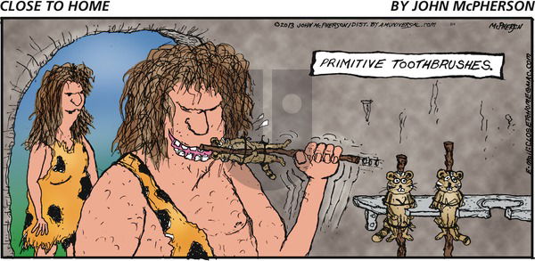 Close to Home on Sunday February 4, 2018 Comic Strip