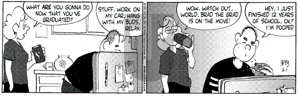 Luann on Tuesday June 1, 1999 Comic Strip