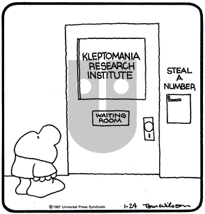 Ziggy on Saturday January 24, 1987 Comic Strip