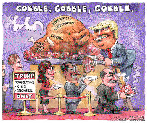 Matt Wuerker on Tuesday November 22, 2016 Comic Strip