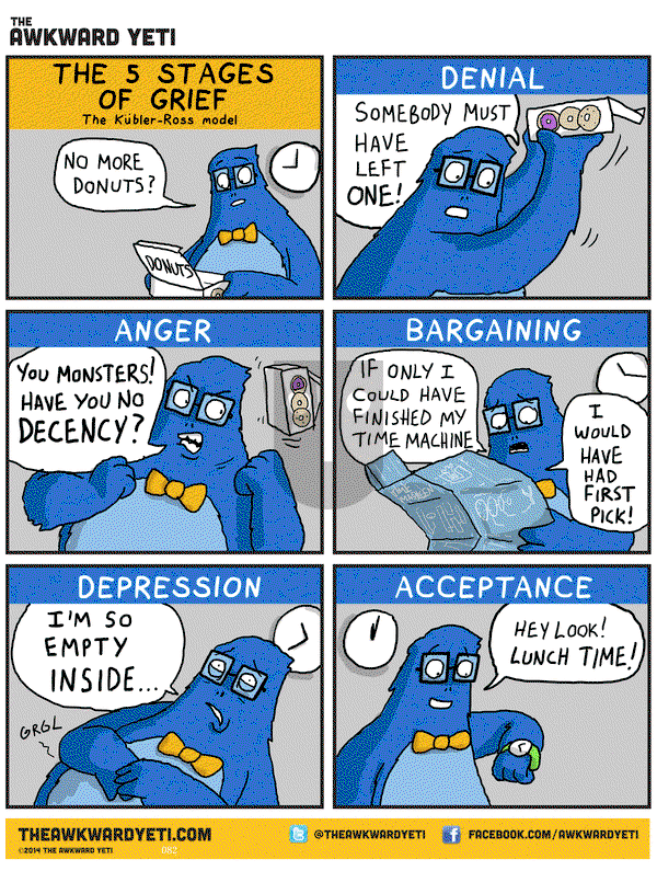 The Awkward Yeti on Tuesday January 13, 2015 Comic Strip