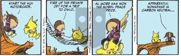 Prickly City on Saturday October 27, 2007 Comic Strip