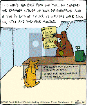 The Argyle Sweater - Tuesday July 1, 2008 Comic Strip